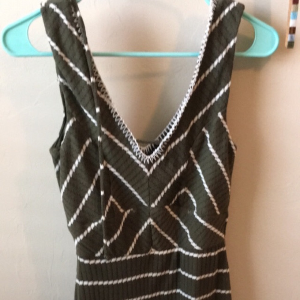 New olive dress